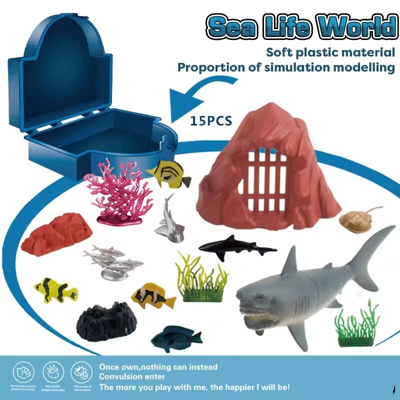 ocean sea animals model fish toy