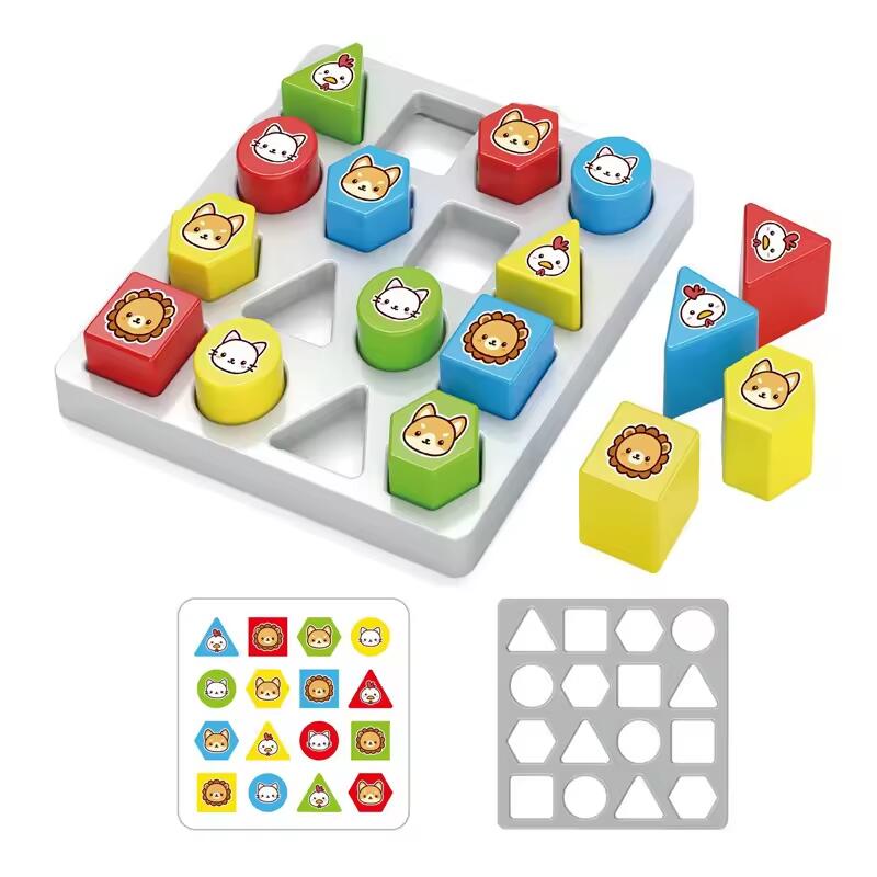 Toys shape matching board