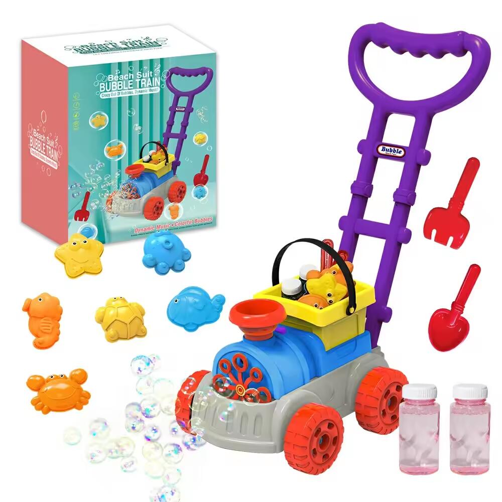 push cart automatic machine bubble train