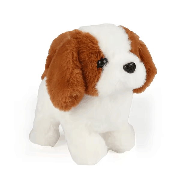 Plush dog with sound/walk