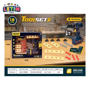 18-Piece Electric Power Tool Play Set