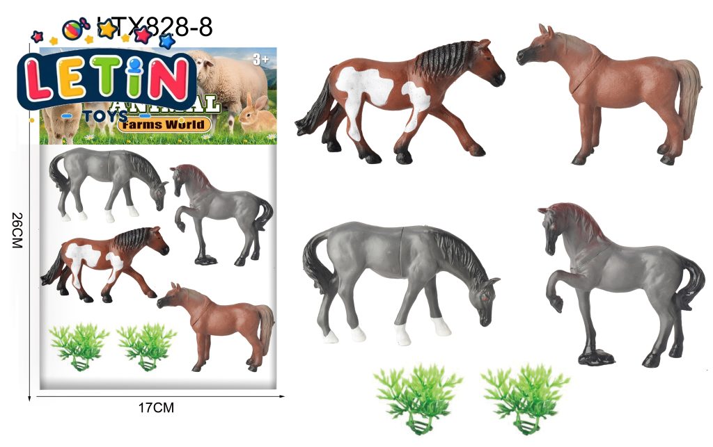 Horse Figures Play Set