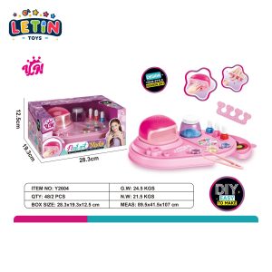 Glitter Nail Art Set with Lights