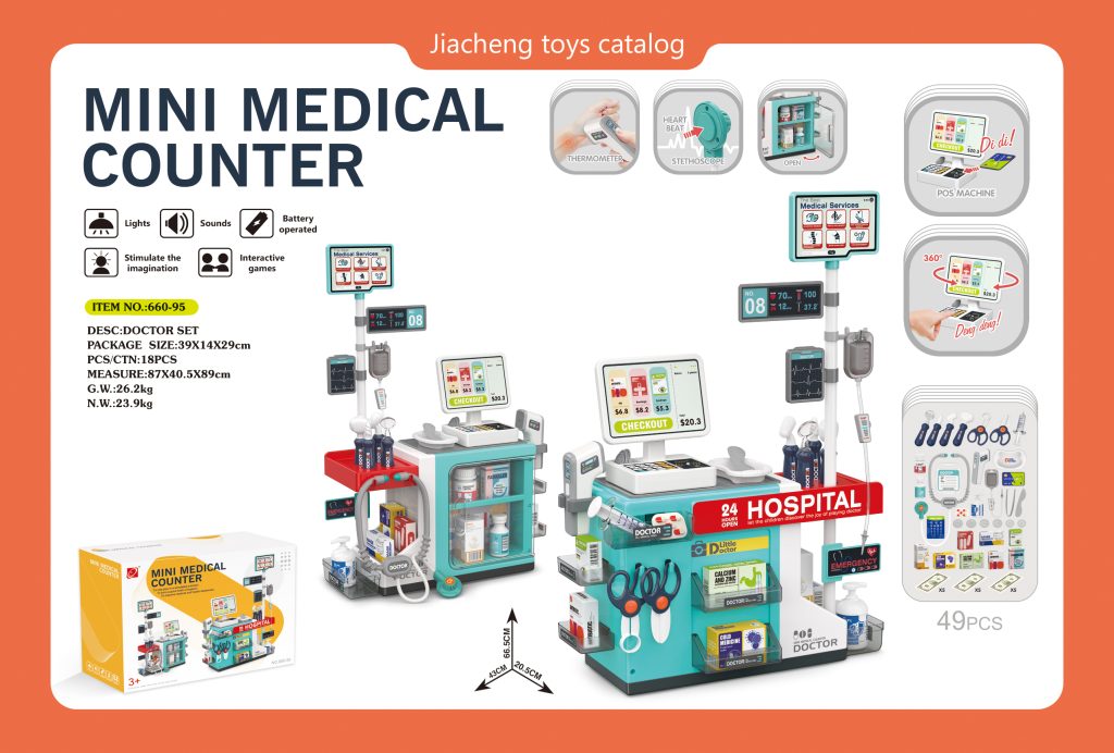Mini Medical Counter Play Set