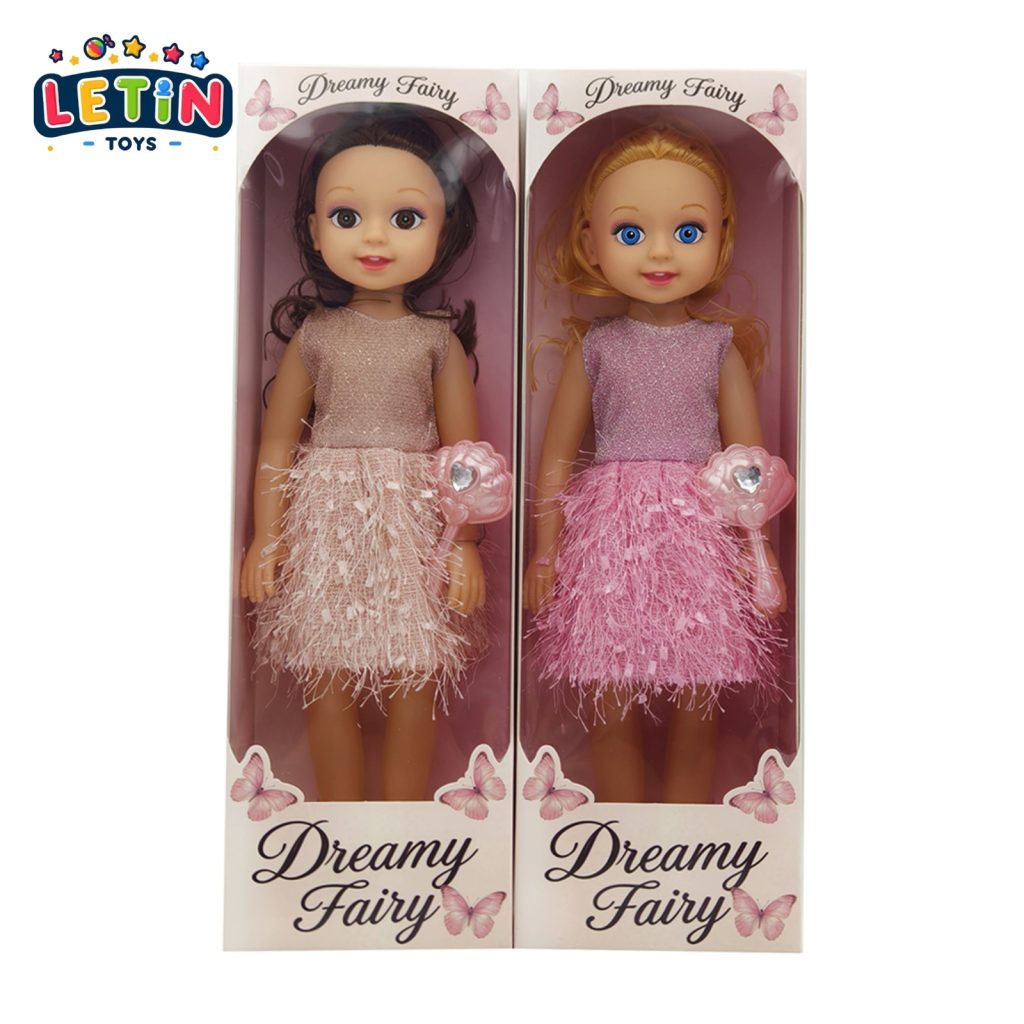 18-Inch Chubby Baby Doll with Comb and Music IC, 2 Styles