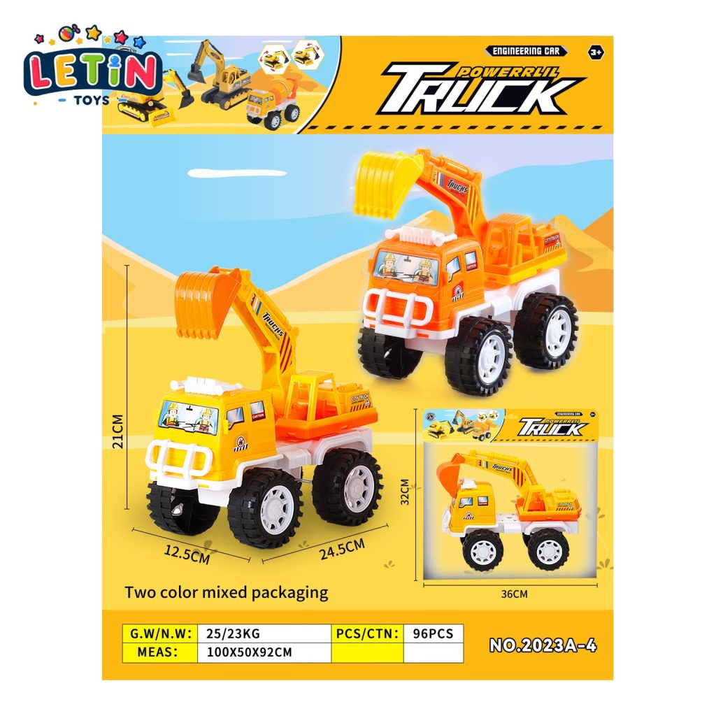 Sliding Construction Vehicle Set (2 Colors)