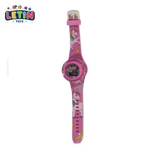 Unicorn Spinning Light-Up Musical Toy Watch