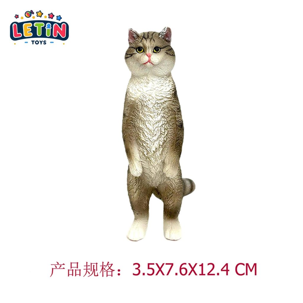 Standing British Shorthair Cat Figurine