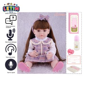 55cm Talking Reborn Baby Doll 22 inch with Voice Dialogue – Style 1