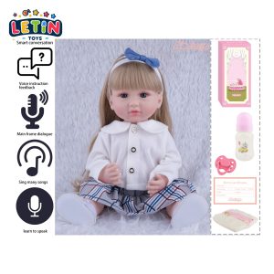 55cm Talking Reborn Baby Doll 22 inch with Voice Dialogue – Style 4