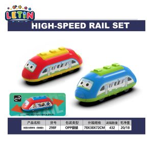 Pull-Back Bullet Train Toy (Sticker Design, 4 Colors)