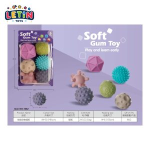 Soft Sensory Balls for Babies (6-Pack)