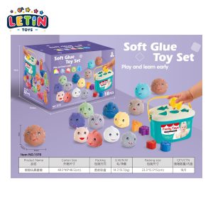 Soft Dinosaur Sensory Balls with Storage Bucket