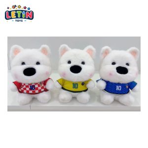 Soccer Puppy Plush Toy (3 Colors)