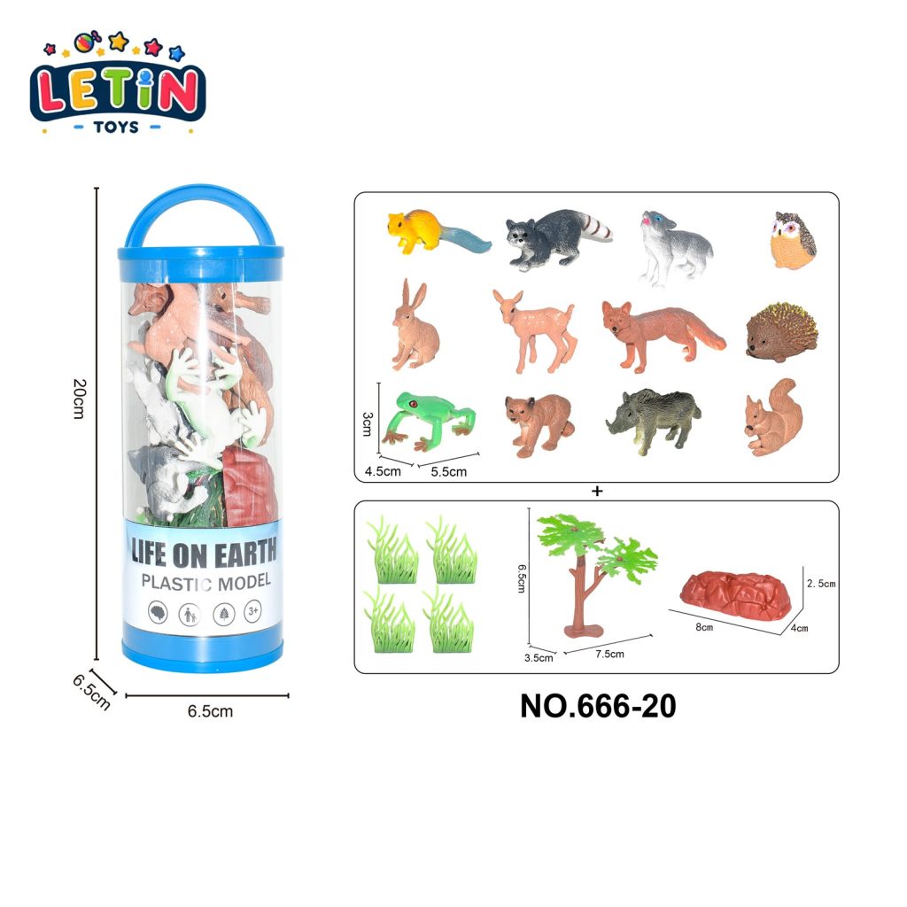 Mini Wild Animal Figure Set
