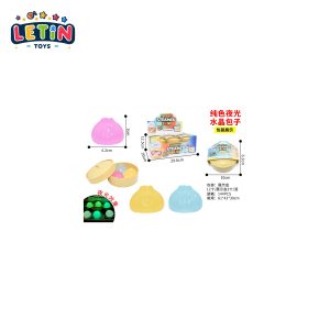 Glow-in-the-Dark Steamed Bun Squishy Set (12 Pcs)