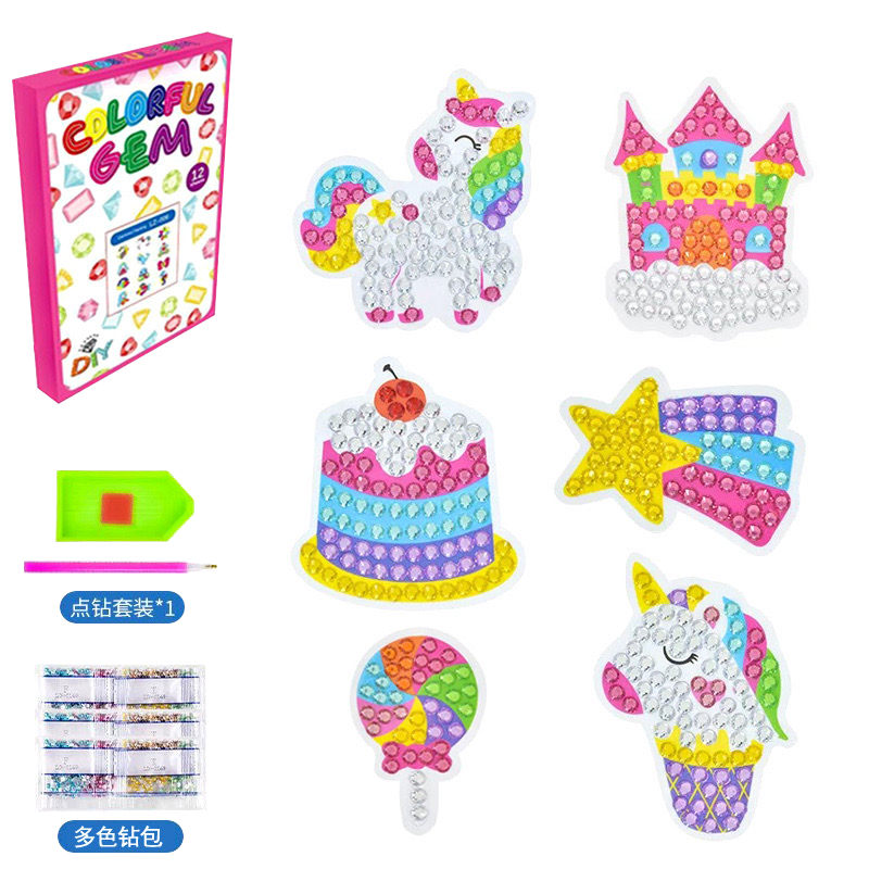 DIY 5D Diamond Painting Sticker Set (Assorted)