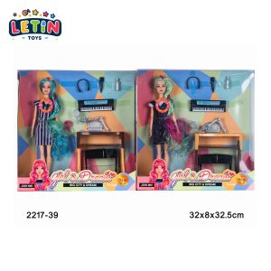 11-Joint Fashion Doll Playset with Accessories
