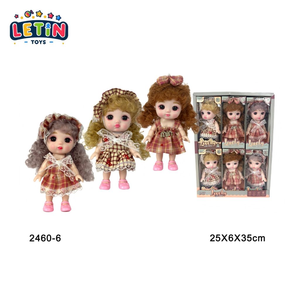 16cm Expression Cute Doll, 3 Styles