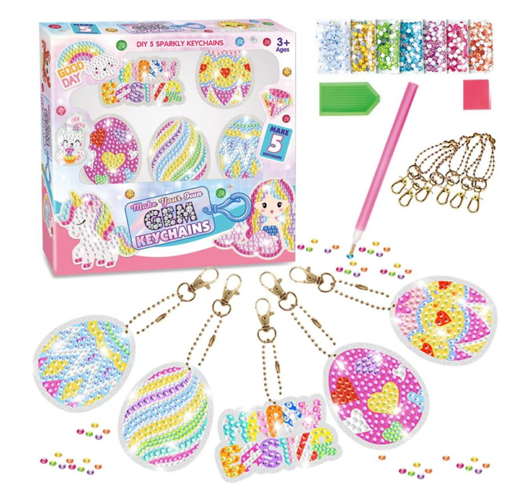 Easter Egg Diamond Sticker Art