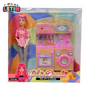 11-Joint Chef Fashion Doll with Accessories