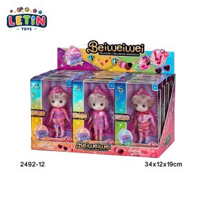 4-Inch Jointed Fashion Doll, 12-Piece Display Box