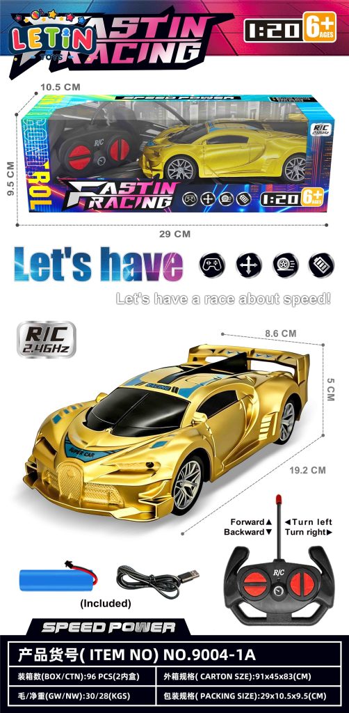1:20 RC Sports Car Metallic Finish