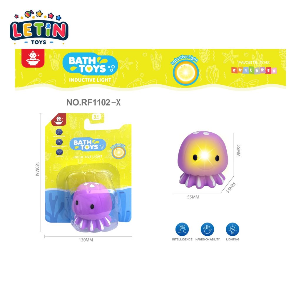 Light-Up Water Squirt Toy, Octopus Design