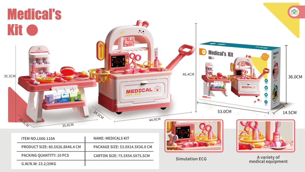 Medical Kit with Pulse Monitor