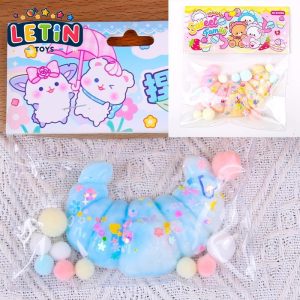 Mochi Squishy Squeeze Toy 8.4×6.4cm (Assorted)