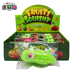 12-Piece Bitter Gourd Squishy Fidget Toy Set