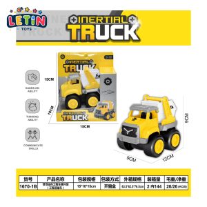Construction Transport Truck, Friction Powered