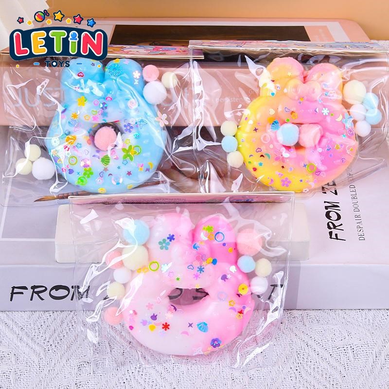 Mochi Squishy Squeeze Toy 8.1×8.2cm (Assorted)