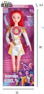 11.5-inch Poseable Fashion Doll with Lights and Music