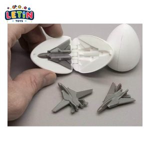 Snap-Together Mini Fighter Jet with Surprise Egg