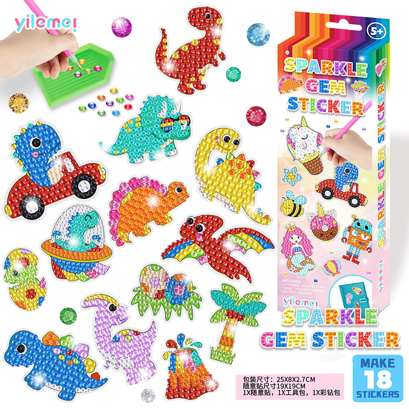 Dinosaur Diamond Art Kit