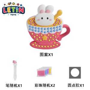 DIY Rabbit Diamond Painting Bead Craft Set