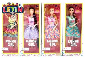 11.5-inch Fashion Doll with Handbag (4 Styles)