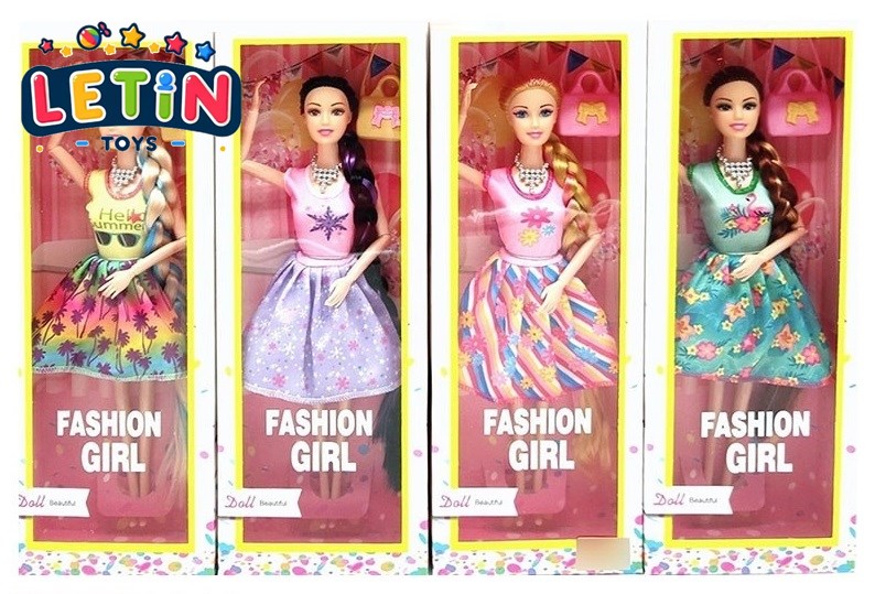 11.5-inch Fashion Doll with Handbag (4 Styles)