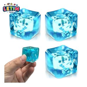 Mini Snowflake Cube Squishy Toys (3.5cm)