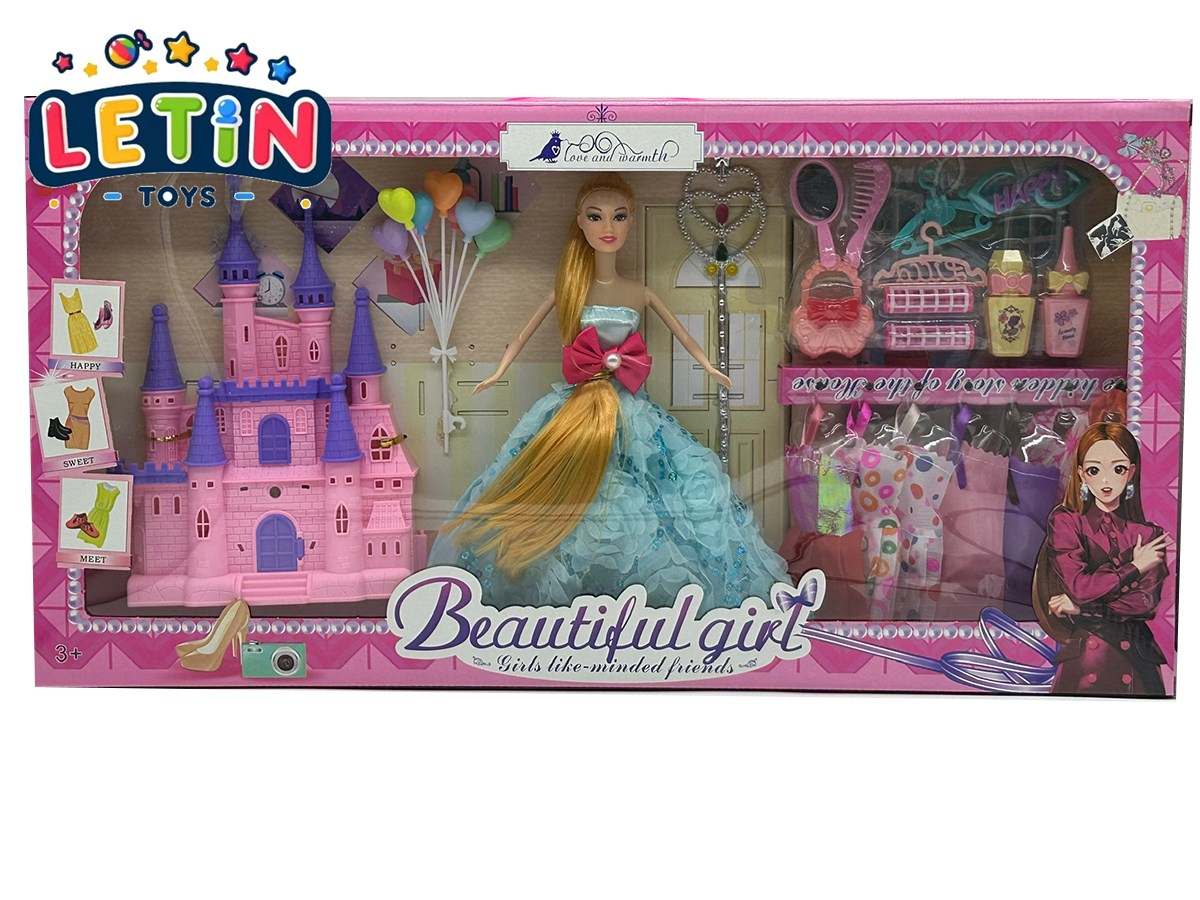 11.5-inch Fashion Doll with Castle and Magic Wand Set wholesale
