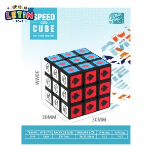 3cm Laser Poker Speed Cube, 3×3 Puzzle