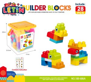 28PCS Animal Kingdom Building Blocks Set