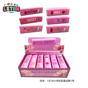 12PCS Small Pink Butter Stick Squishy Toy