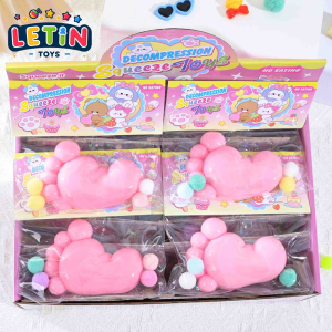 16pcs Little Feet Squishy Toy