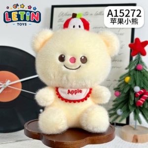 22cm Apple Bear Plush Toy