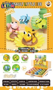 Somersault Little Bee Wind-up Toy (16pcs)