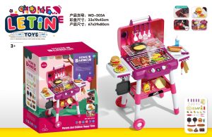 Kitchen BBQ Grill Play Set