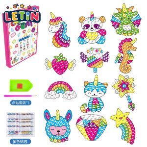 DIY 5D Laser Diamond Painting Sticker Set
