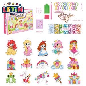 DIY Diamond Painting Keychain Kit – Fairytale Princess
